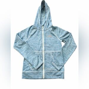 Roots Kids Girls Lola Journey Full Zip PerformanceHoodie Blue Size Medium (8-10)
